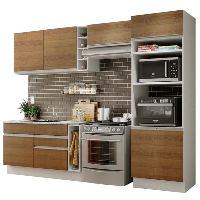 Cocina Integral Completa Modular Madesa Glamy 290cm BM 02