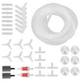 thumbnail image 2 of FishBubble Stone Set, Complete Accessories With Air StoneRed Check Valve, Suction Cup For Fish , Fish Bowls, Aquariums, Hydroponics, 2 of 8