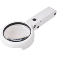 thumbnail image 3 of Lupa de escritorio portátil 5X / 10X con luz LED y soporte Lupa iluminada alimentada por USB para hacer herramientas de reparación de relojes, modelo: blanco Kuyhfg Bienvenido a Kuyhfg, 3 of 5
