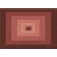 thumbnail image 1 of Ahgly Company Machine Washable Indoor Rectangle Transitional Orange Area Rugs, 2' x 4', 1 of 7