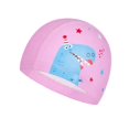 thumbnail image 3 of Gorro de baño de PU para niños, niñas y niños, gorros de natación impermeables, gorros protectores para los oídos, mantiene el cabello largo seco, entrenamiento y carreras Sincero Hogar, 3 of 6