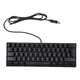 thumbnail image 2 of Teclado Mecánico De Membrana, Teclado De Computadora De 61 Teclas Con Cable USB N Key Rollover Contour Keycaps RGB Compacto Para Juegos, 2 of 7