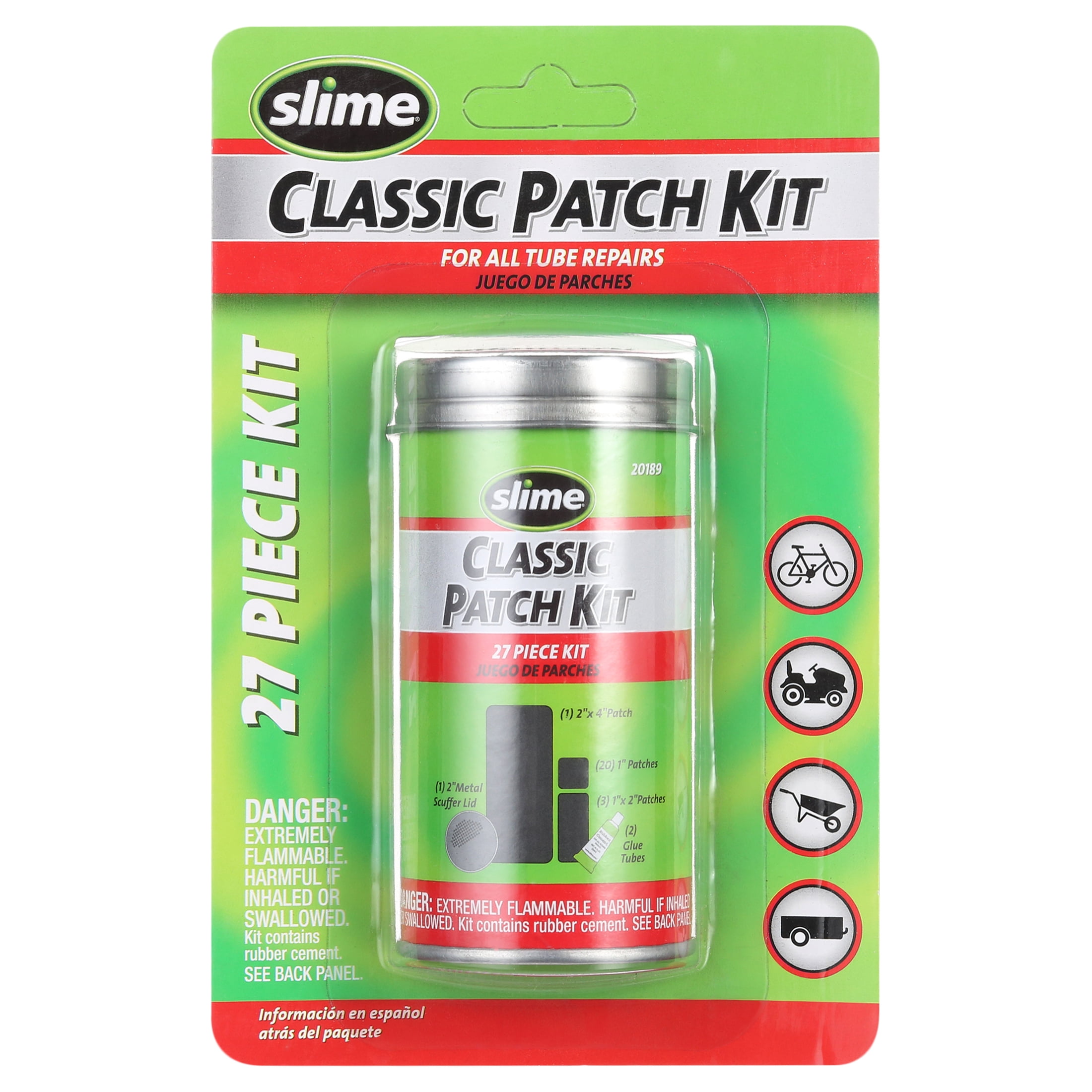 Slime Classic Tire Repair Kit 20189, 24 Patches