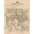 thumbnail image 3 of Walsh 12x14 Black Modern Framed Museum Art Print Titled - Mason County Texas - Walsh 1879, 3 of 5