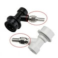 thumbnail image 3 of BE-TOOL 1/2/4 Pcs Adapter Solid Brass Quick and Easy for Connecting 8mm Outer Diameter Silver, 3 of 5