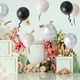 thumbnail image 5 of Globos de fiesta de látex Unique Bargains con cinta, globos de helio de 10 pulgadas para decoración de boda, graduación, aniversario y cumpleaños, 20 pcs., 5 of 6