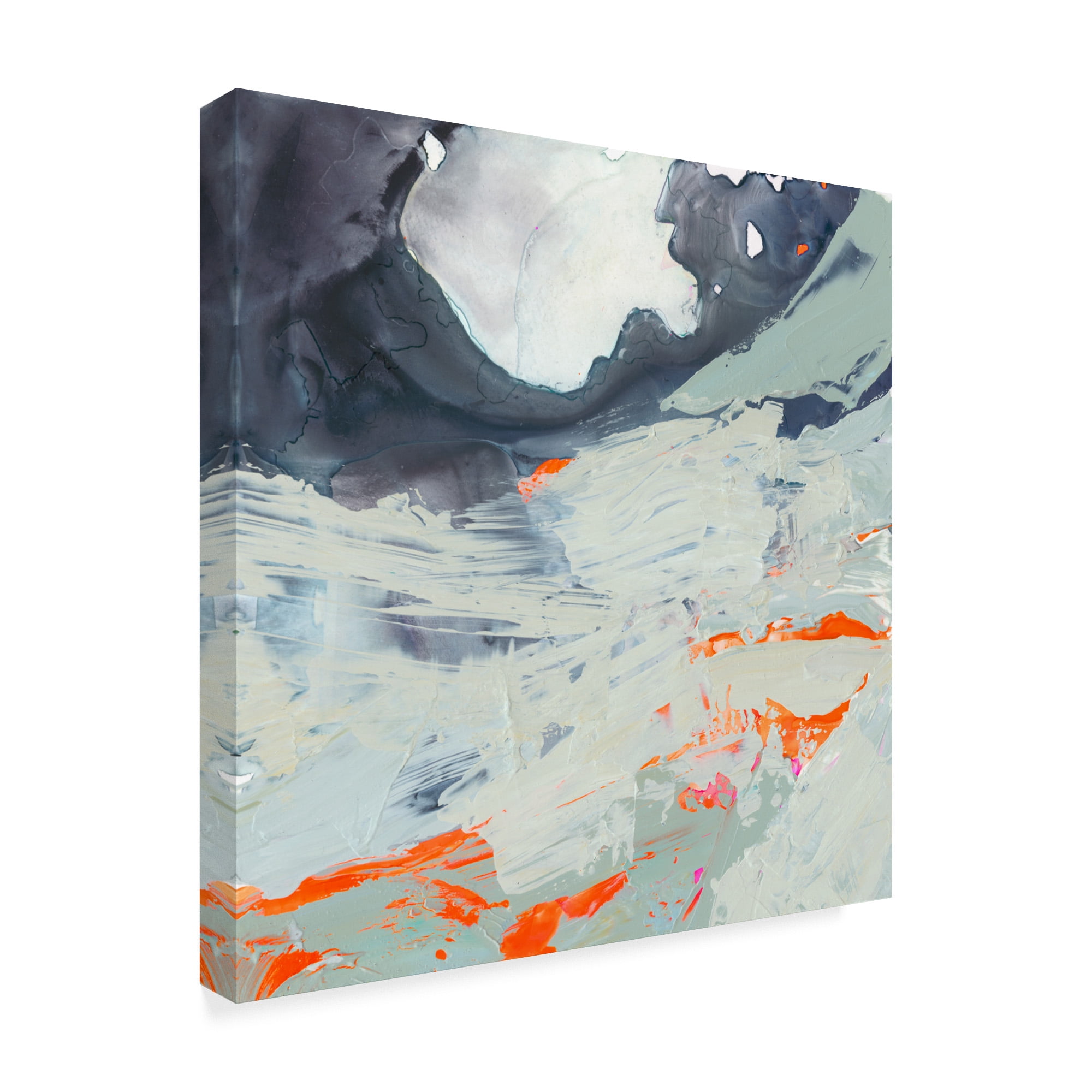 Trademark Fine Art 'Polyphonic Sea II' Canvas Art by Victoria Borges