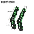 thumbnail image 2 of Xecao Eyeball Monster Print Compression Socks for Both Men And Women for Running, Travel, Flight, Nurse, 2 of 6