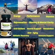 GoodlifePick Himalayan Shilajit Capsules 10,000mg, 90 Count - Natural Energy & Vitality