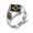 Gold, variant on Lucky Number Stainless Steel Punk Biker Gothic Number 13 Skull Ring 7-19-13-Silver