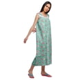 thumbnail image 2 of Moomaya Chemise de Nuit à Manches pour Femmes Imprimée en Coton, 2 of 5