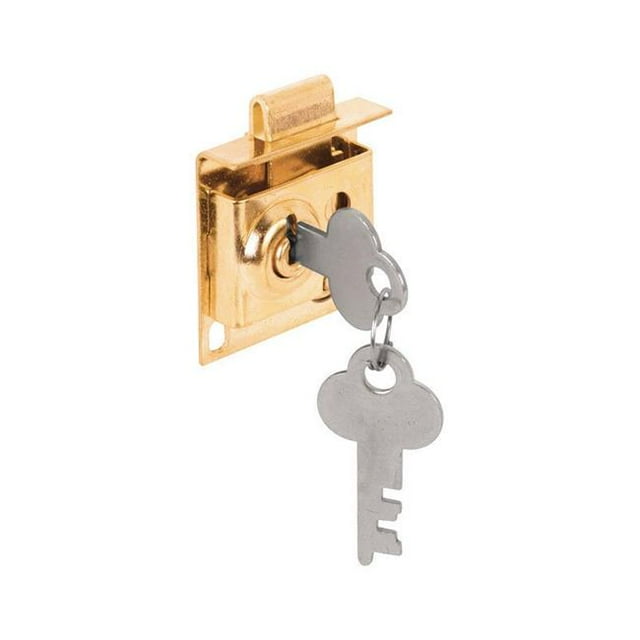 Prime-Line Products 5001336 Brass Plated Steel Mailbox Lock