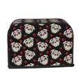 thumbnail image 2 of Kdxio PUG Print Toaster Cover Bread Machine Cover Fits for Most Standard 2 Slice Toasters,Keep Toaster Free From Dust And Fingerprint Oven Dustproof Cover, 2 of 7