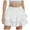 White, variant on GEWSEY Tennis Skirts with Pocket Women's High Waisted Athletic Skorts Golf Pleated Skirts for Pickleball Workout Outfits Black, S