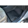 thumbnail image 3 of SMARTLINER Custom Fit Floor Mats 1st Row Liner Set Black Compatible With 2017-2021 GMC Acadia / 2021 Acadia Cadillac XT6, 3 of 3