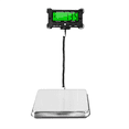 thumbnail image 1 of PS21 Digital Scale 200KG Electronic Postal Scale Stainless Steel Floor Scale LCD Backlight Display Portable Scale, 1 of 9