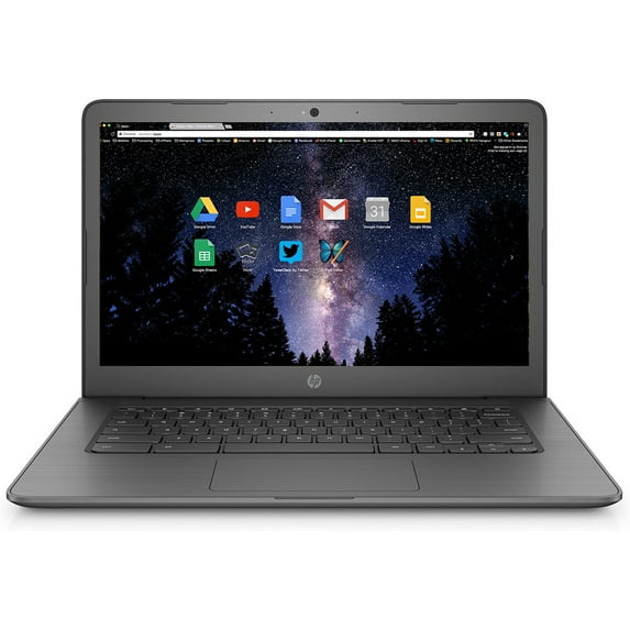 Restored HP 14A G5 Touchscreen Chromebook PC | AMD A4-9120C (1.6 GHz) | 8GB RAM | 32GB SSD