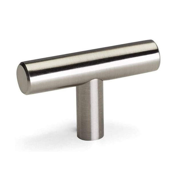 1Pack Black T Bar Knobs 2 Inch Dresser Knobs Single Hole Drawer