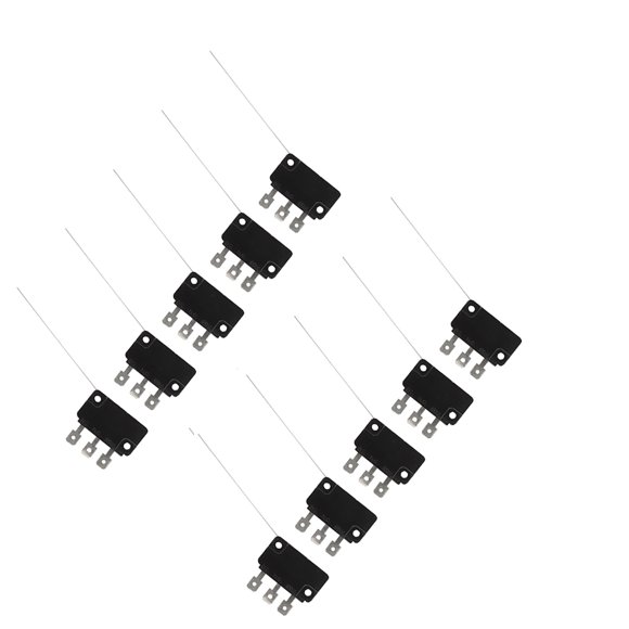 Micro Switch Micro Sensor Switch Normally Open Microswitch 10Pcs Normally Open Micro Switch Long Pin For Electronic Switches Game Console Buttons