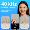 thumbnail image 6 of Magnasonic Ultrasonic Cleaner - 20oz Tank Ultrasonic Jewelry Cleaner & Ultrasonic Retainer Cleaner, Digital Timer, 5 Cleaning Modes for Glasses, Rings, Dentures, Tools, Aligners (UC22), 6 of 9