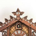 thumbnail image 2 of Cuckoo Clock Brown Yellow Wall Clock Hanging Bird Design Digital Home Decoration Christmas Gift, 2 of 5