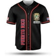 thumbnail image 2 of Lotusprinthandmade Personalized Name & Number Sports Puerto Rico Baseball Jersey XS-5XL Multicolor, 2 of 5
