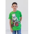 thumbnail image 4 of Camiseta Minecraft Mobs Creeper Steve Alex Skeleton para niños de 6 años, 4 of 7