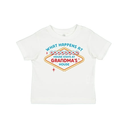 

Inktastic Las Vegas Stays at Grandma s Gift Toddler Boy or Toddler Girl T-Shirt