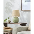 thumbnail image 4 of Livabliss Stelvio Traditional Accent Table Lamp, 13-inch, Green with Beige Shade, 4 of 5