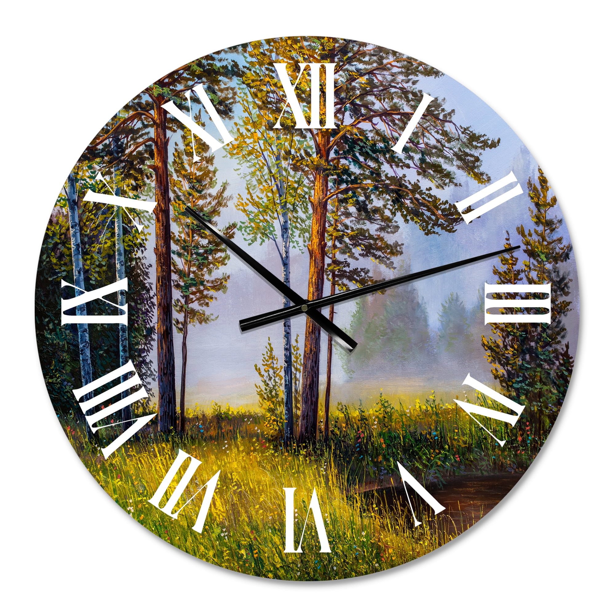Designart 1 in Quartz Wall Clock
