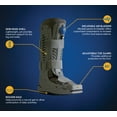 thumbnail image 2 of United Ortho USA16105 360 Air Walker Standard Fracture Boot, Medium, Grey, 2 of 4