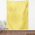thumbnail image 4 of Ambesonne Yellow Polka Dot Fabric by the Yard Upholstery, Big or Small Spots, 1 Yard, Pastel Yellow Pale Brown, 4 of 5