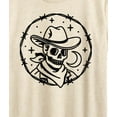 thumbnail image 3 of Instant Message - Skeleton Cowboy - Women's Short Sleeve Graphic T-Shirt, 3 of 6