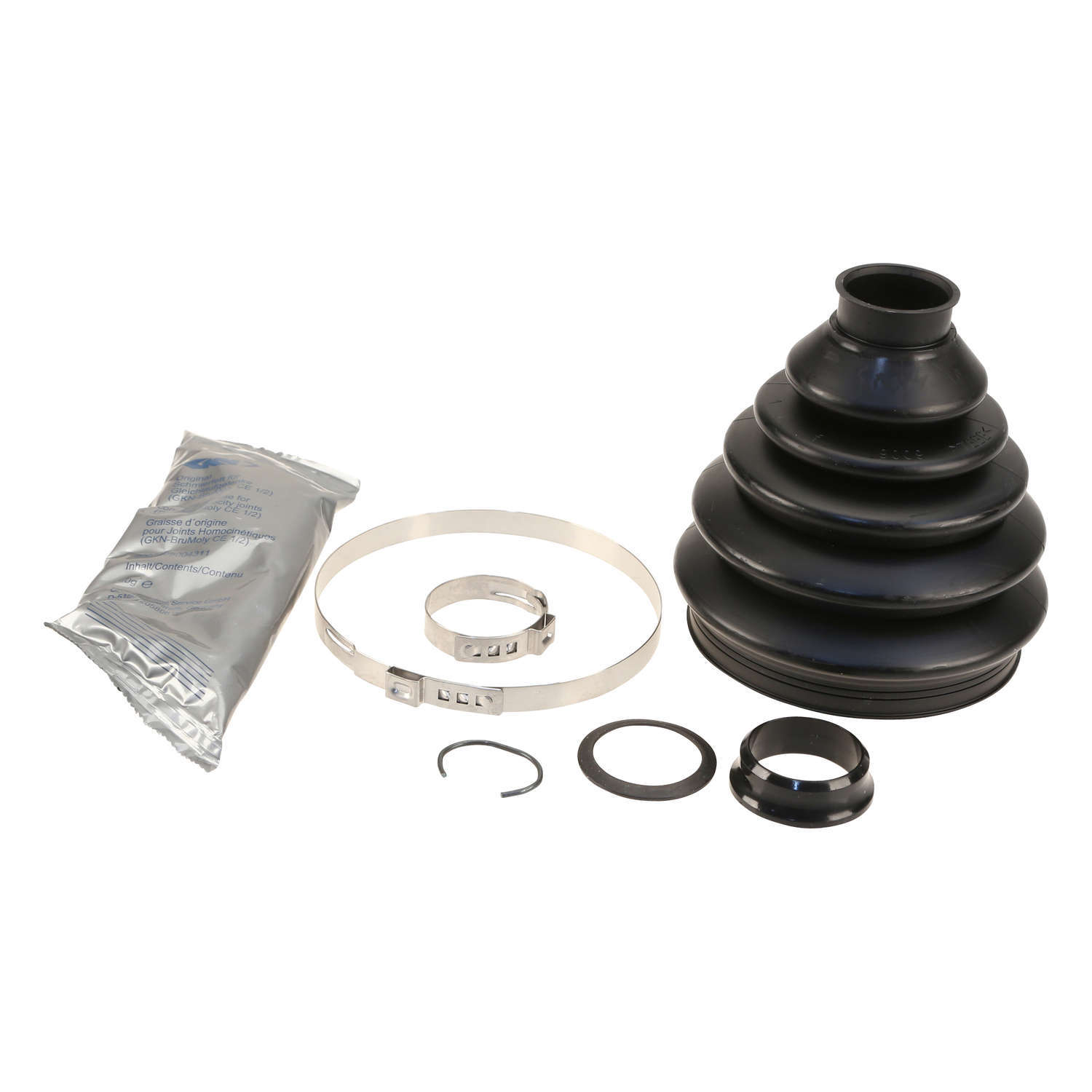 GKN Automotive w/ Clamps & Grease CV Boot Kit