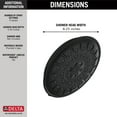 thumbnail image 2 of Delta Universal Showering Components: UltraSoak™ 4-Setting Shower Head, 2 of 2