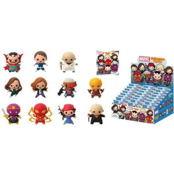 3D Figural Keychain Marvel Series 8 Mystery Box [24 Packs]