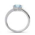 thumbnail image 4 of 2.00 Carat Stunning Round Cut Aquamarine Gemstone Solitaire Ring for Wedding Gift Solid 18K White Gold Size 11.5 by Diamond-Capitals, 4 of 8