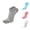 A-Grey117, variant on WMNTST Unisex Socks Five-toe Socks Striped Low-Cut Socks Soft Breathable Classic Minimalist Home Wear Hosiery