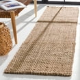 thumbnail image 2 of SAFAVIEH Natural Fiber London Solid Runner Rug, Natural, 2'3" x 10', 2 of 7