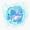 1pcs, variant on Bubble Shark Cute Ocean Design Sticker