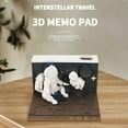 thumbnail image 4 of 3D Memo Pad Desk Art Calendar DIY Notes Notepad Paper Desk Calendar Castle I5J6, 4 of 8