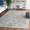 thumbnail image 2 of SAFAVIEH Odyssey Edna Damask Area Rug, Grey/Light Blue, 4' x 6', 2 of 8
