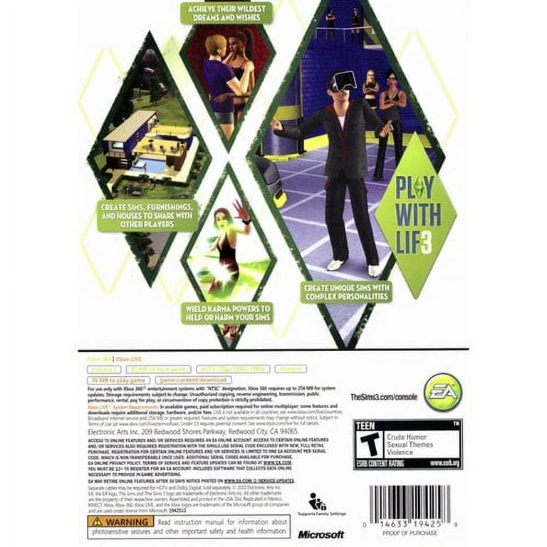 Sims 3 xbox cheap 360 digital download
