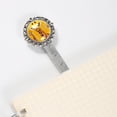 thumbnail image 3 of Giraffe Book Accessories: Vintage Silver Lace-Edged Bookmark - a Gift for Readers and Book Lovers, 3 of 5