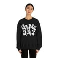 thumbnail image 4 of Game Day Baseball Catcher Women's Vintage Crew Neck Unisex Pullover Novelty Retro Sweatshirt, 4 of 5
