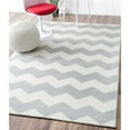thumbnail image 2 of Nuloom 5'3" x 7'7" Tapis à Chevrons en Gris, 2 of 2