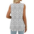 thumbnail image 4 of Womens Summer Tops Dressy Casual Cotton Tank Top Women Loose Fit Packs Boho Tunic Tops For Women 2X Cute T Shirts For Women Graphic, 4 of 6
