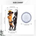 thumbnail image 4 of Vaso de 20 oz de El Gato con Botas, taza de viaje de café con aislamiento al vacío de acero inoxidable, taza de café, taza de viaje con tapa, taza térmica para exteriores, 4 of 8