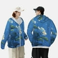 thumbnail image 4 of Lsque Hibiscus Flowers Calm Water UPF 50+ Lightweight Sun Protection Men's Women's Long Sleeve Shirt, Hoodie Performance -3X-Large, 4 of 9