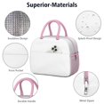 thumbnail image 4 of Obrewu Pioneer Flower Lunch Bag for Adult, Insulated, Leakproof, Oxford Cloth, 4 of 7